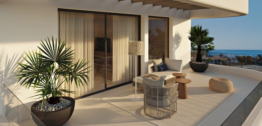 Villa pareada de 4 habitaciones y piscina privada en Marbella