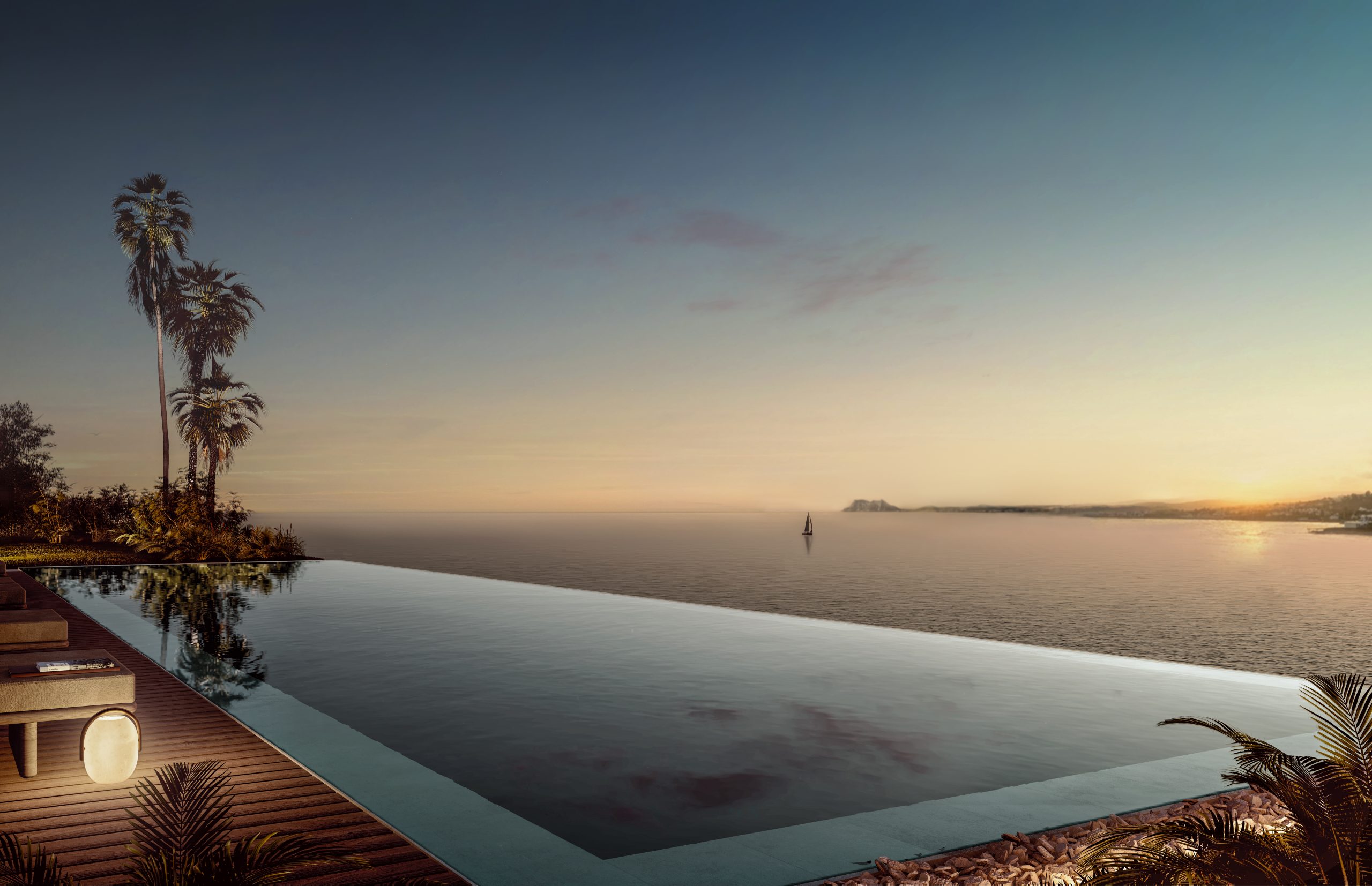 Appartement terrasse face à la mer à Estepona