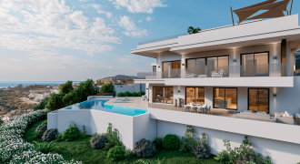 Luxueuse promotion de 6 villas à Estepona