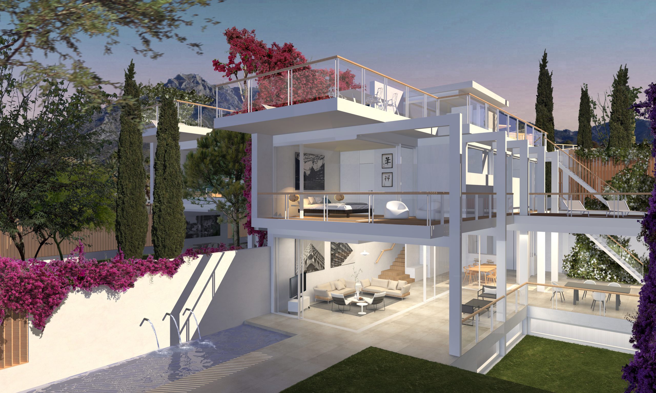 Lujosa villa de diseño en Marbella