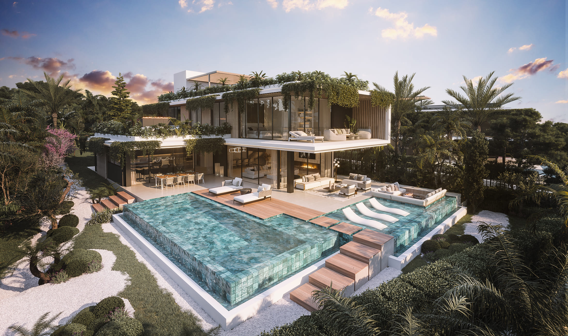 Villa de luxe sur les hauteurs de Marbella